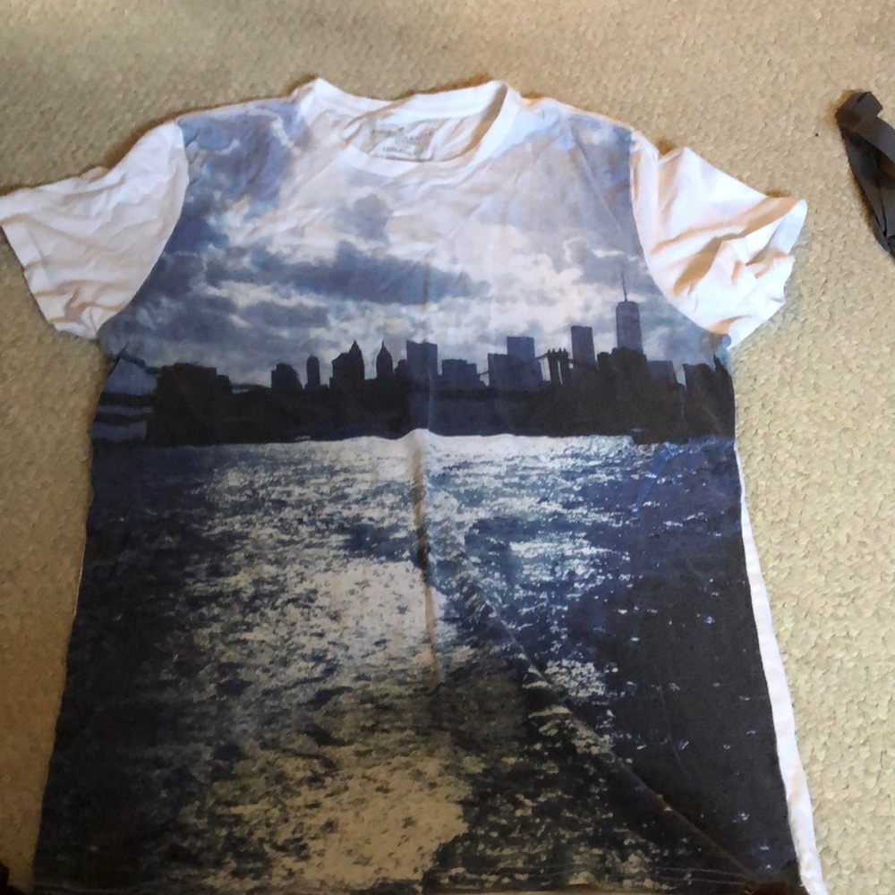 American eagle NYC sky line